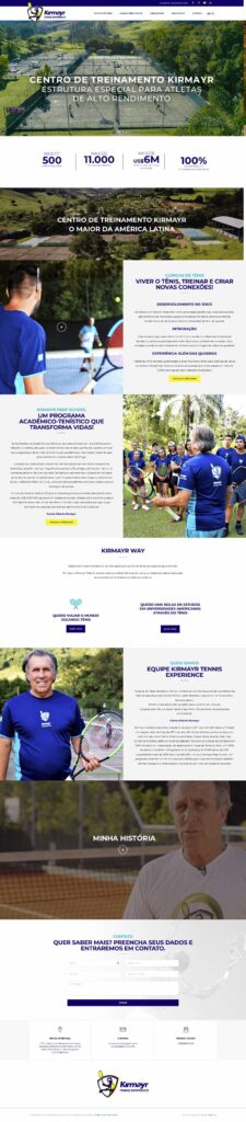 Exemplo de Site Institucional