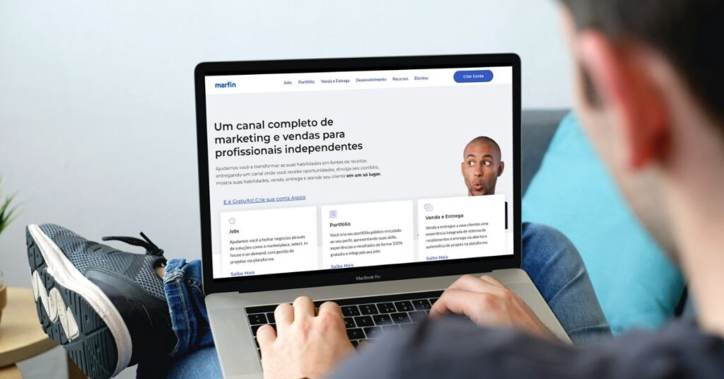 Quais são os diferenciais e limitações da Marfin para freelancers?