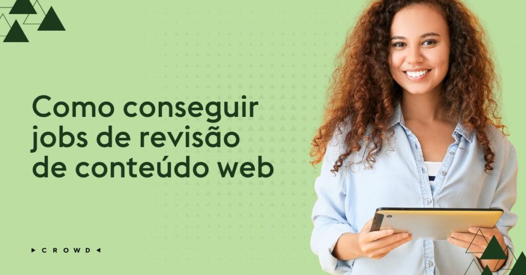 Como conseguir jobs de revisão de conteúdo web