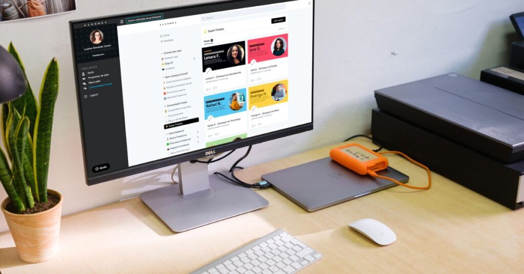 Faça parte da comunidade de freelancers da Crowd