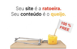 Seu site é a ratoeira. Seu conteúdo é o queijo.